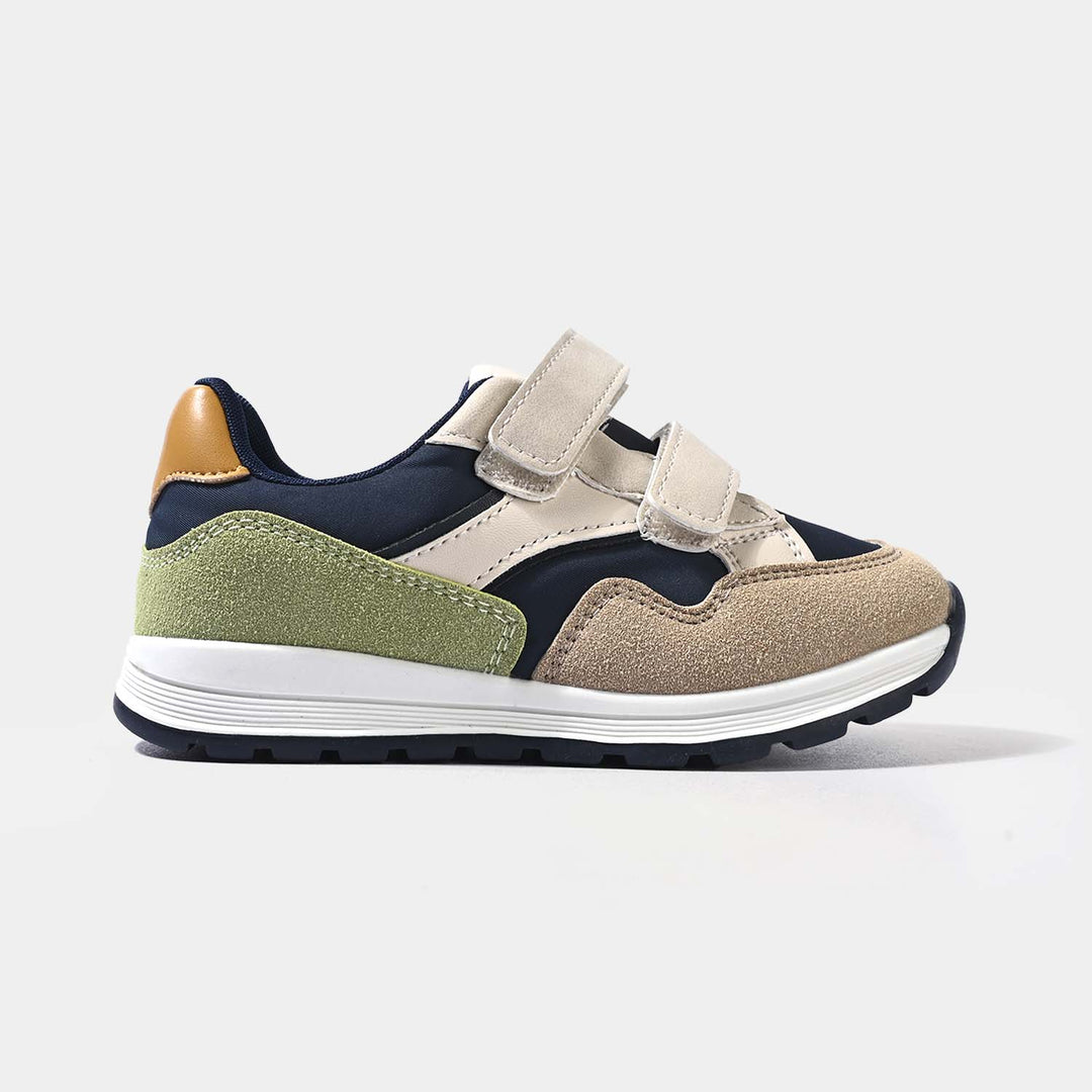 Boys Joggers 716-4-Beige/Navy