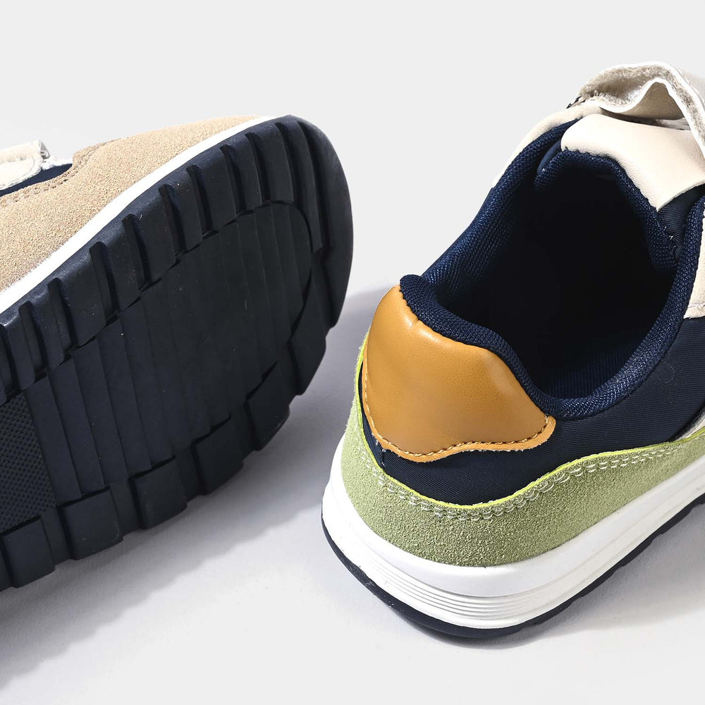 Boys Joggers 716-4-Beige/Navy