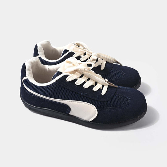 Boys Sneakers 716-5-NAVY