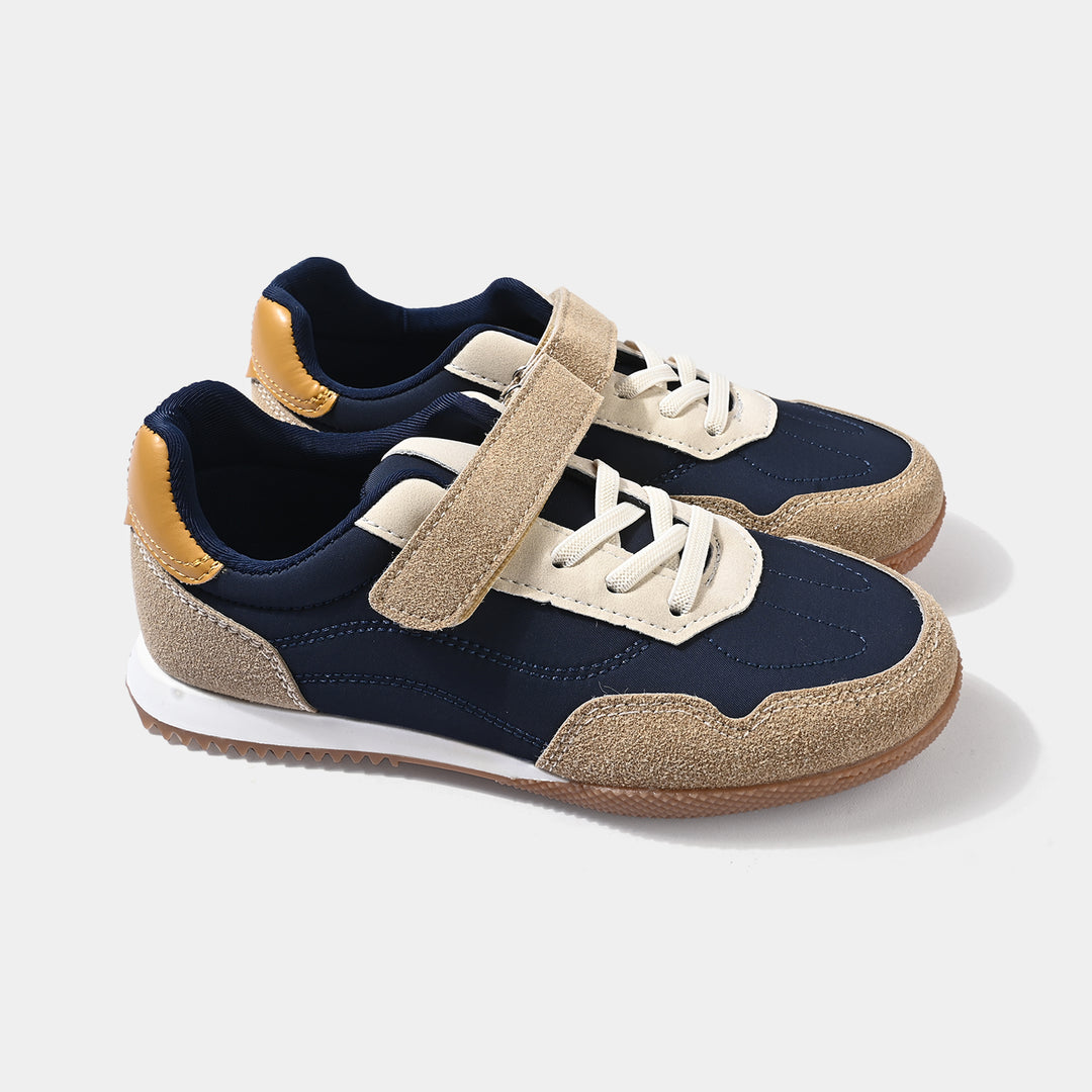 Boys Sneakers 716-7-NAVY