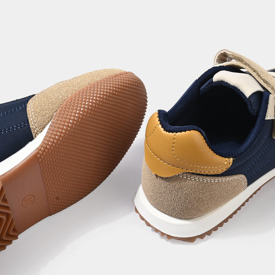 Boys Sneakers 716-7-NAVY