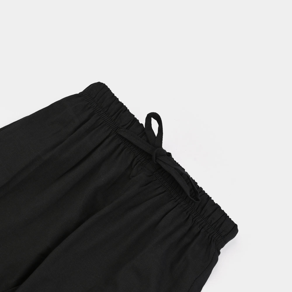 Infant Boys Cotton Pajama-BLACK