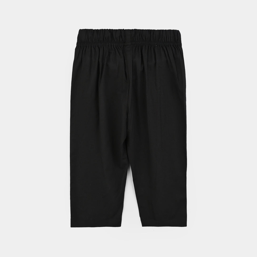 Infant Boys Cotton Pajama-BLACK