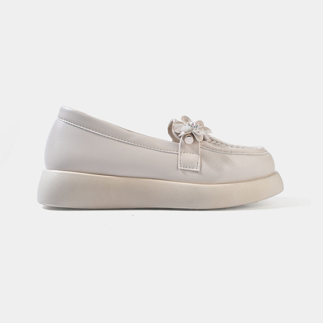 Girls Loafer YY-01-BEIGE