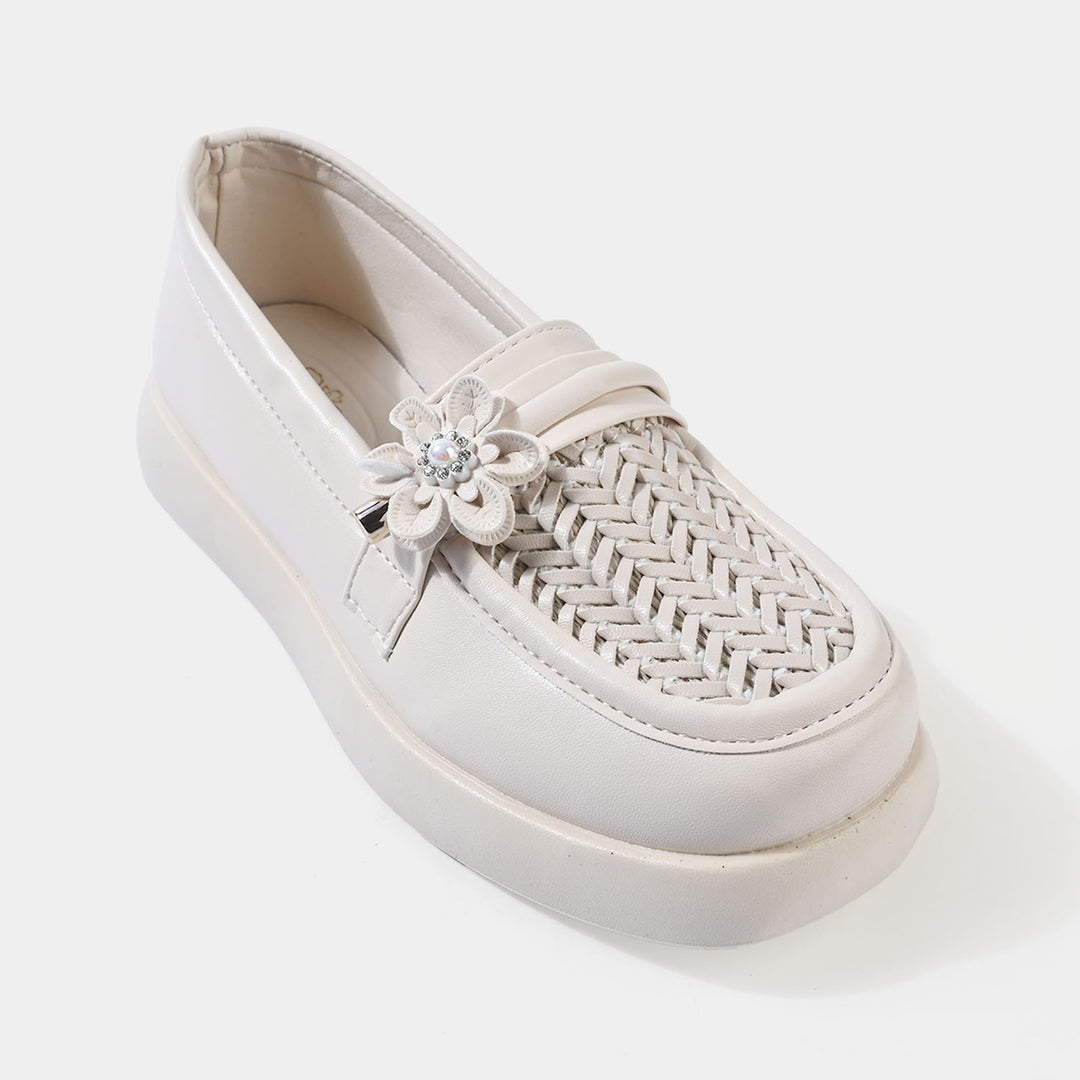 Girls Loafer YY-01-BEIGE