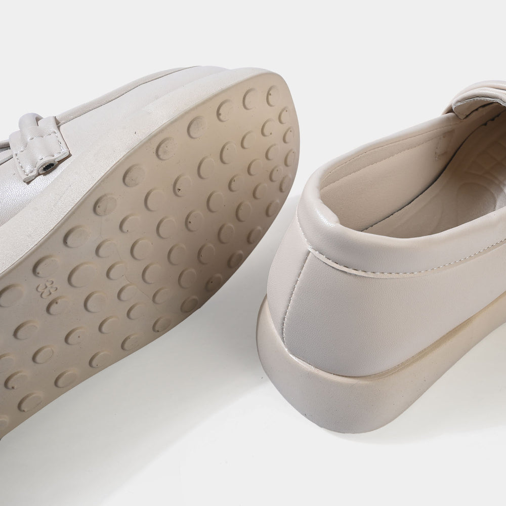 Girls Loafer YY-01-BEIGE