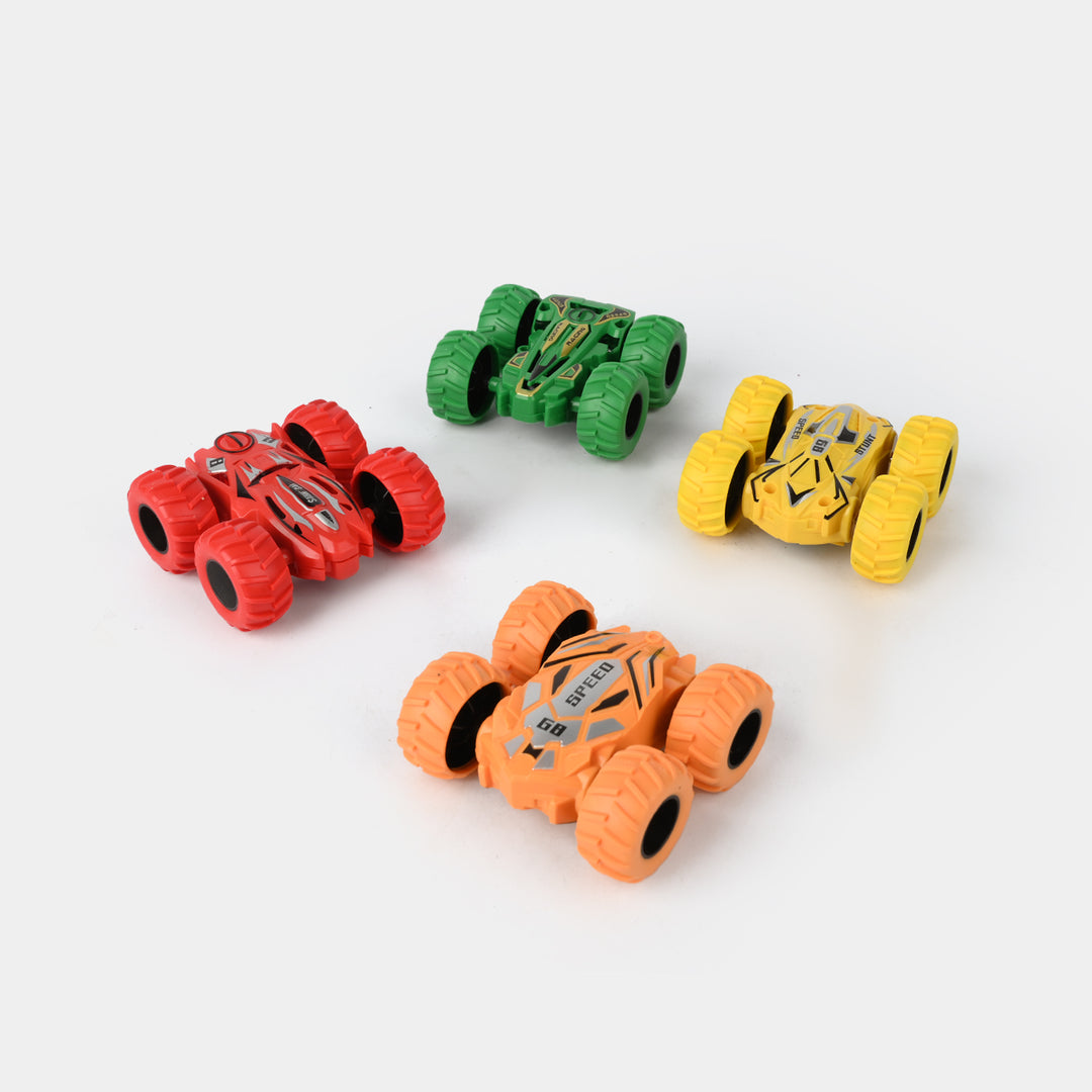 Friction Off-road Stunt Car Toy | 4Pcs