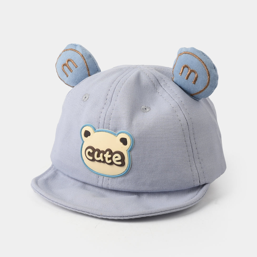 Baby Sun Protection Stylish Cap 3M+| Cute Blue 1550