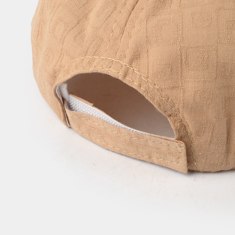 Baby Sun Protection Stylish Cap 3M+| Brown Dinosaur 1550