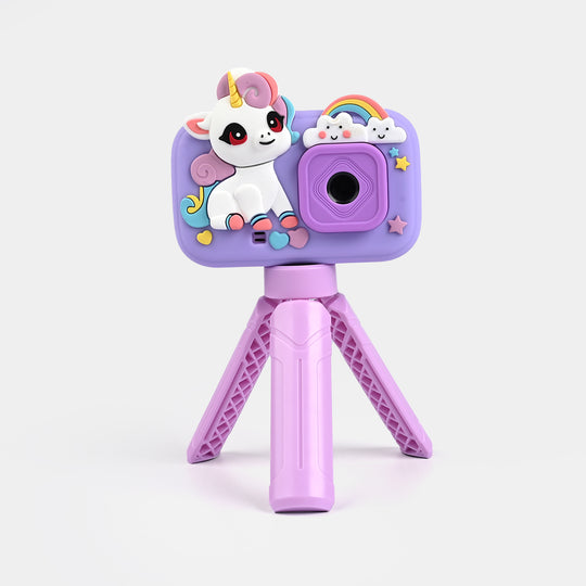 Tripod Camera with Character Silicone Cover