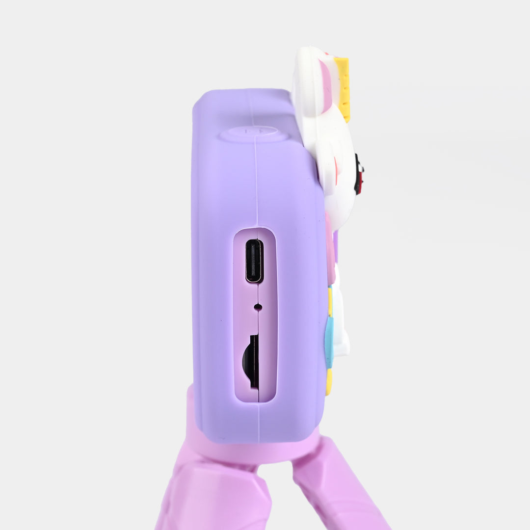Tripod Camera with Character Silicone Cover