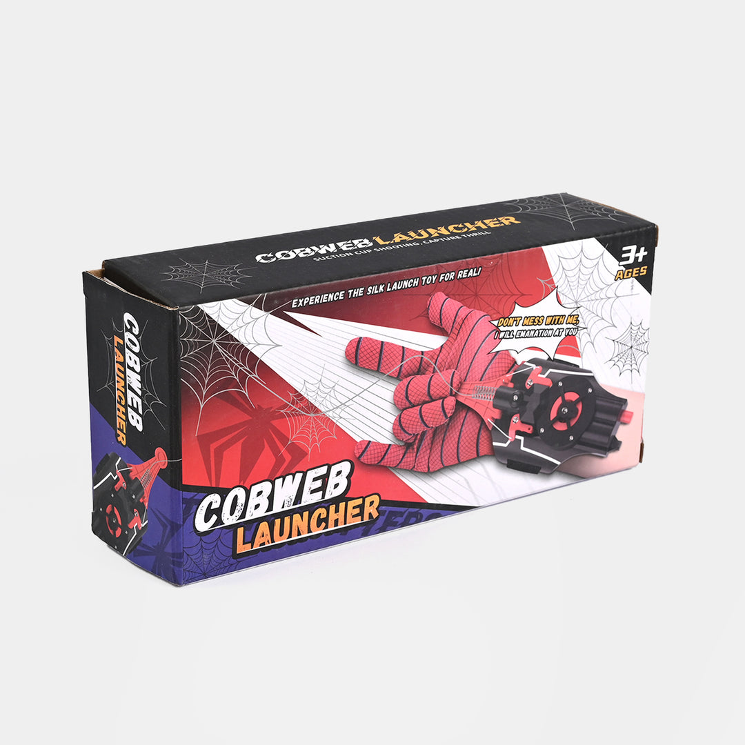Superhero Web Shooter Launcher Wrist Toy with Glove