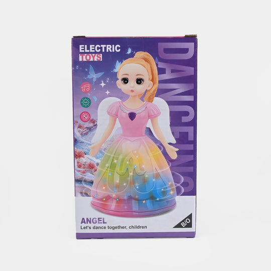 Rotating Doll Universal with Light & Music, Flapping Wings