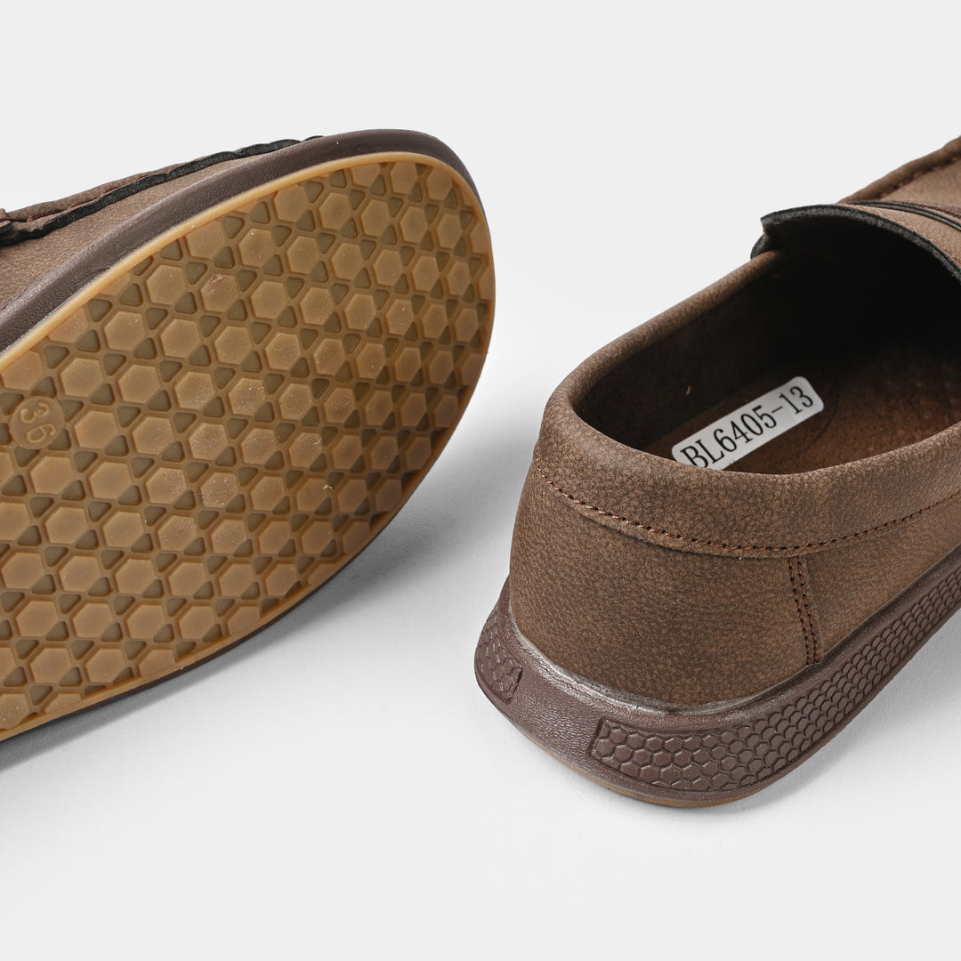 Boys Loafer BL6405-13-COFFEE