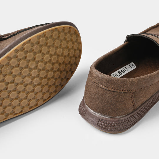 Boys Loafer BL6405-13-COFFEE