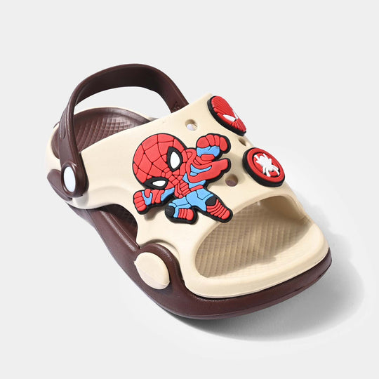 Boys Clogs B008-27-BEIGE