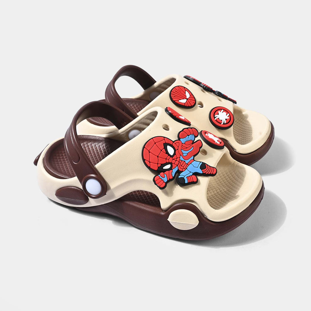 Boys Clogs B008-27-BEIGE
