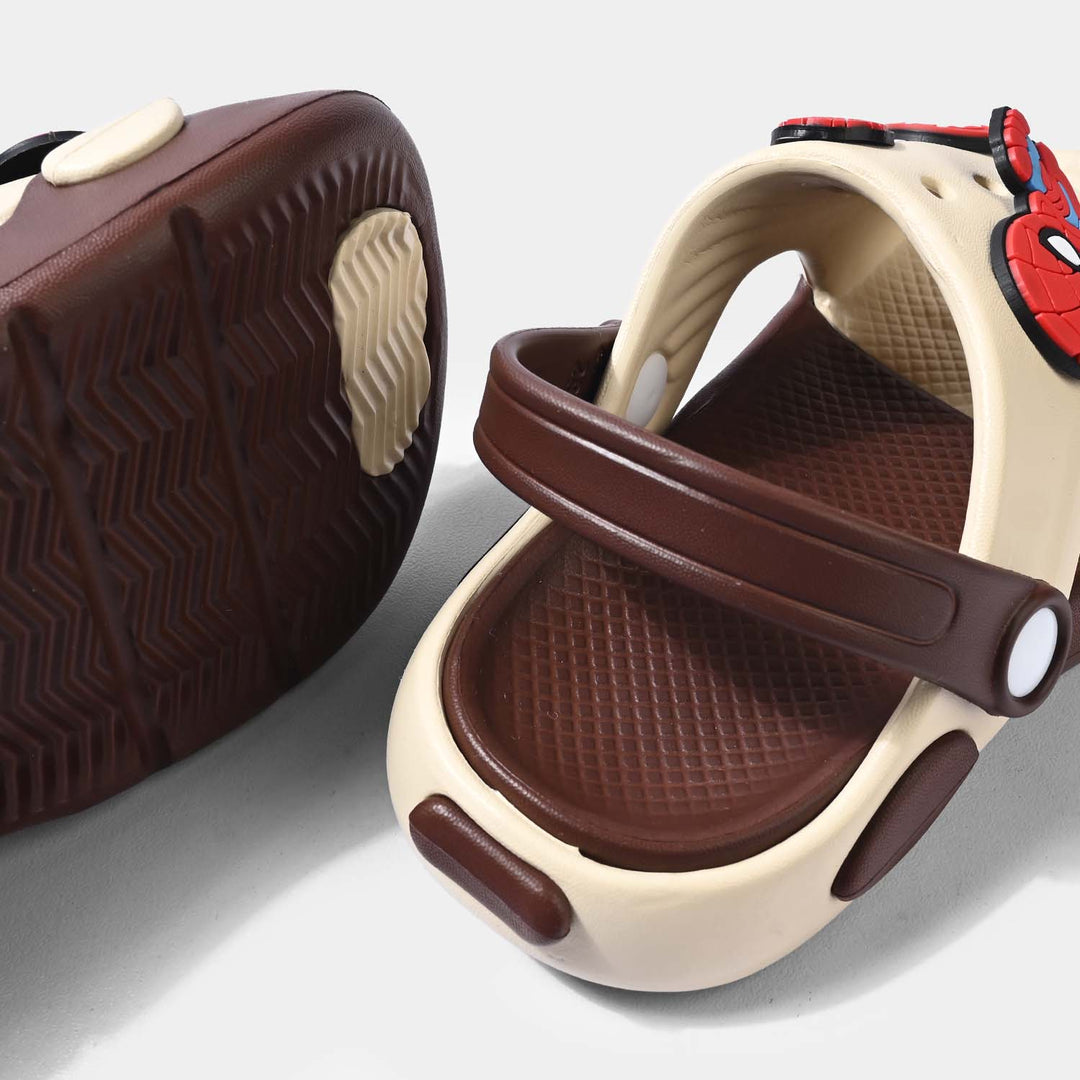 Boys Clogs B008-27-BEIGE
