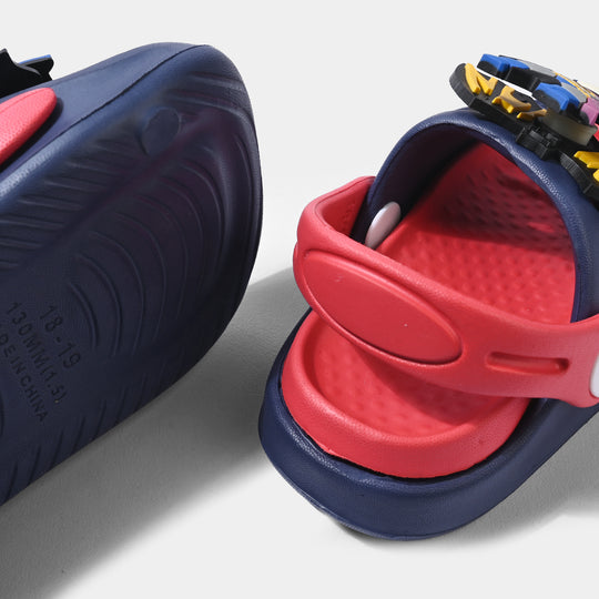 Boys Slipper 013-Q3-NAVY