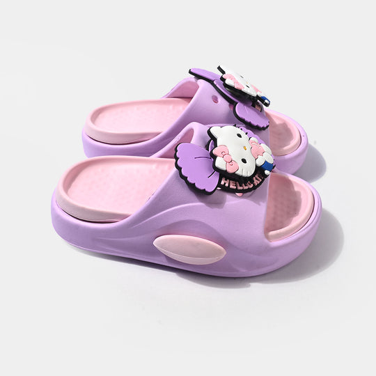 Girls Slipper 013-Q11-Purple