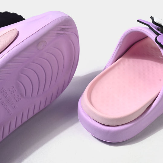 Girls Slipper 013-Q11-Purple