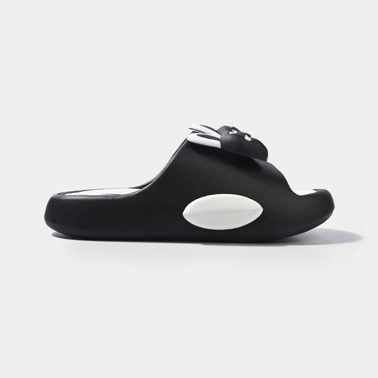 Girls Slipper G68-BLACK
