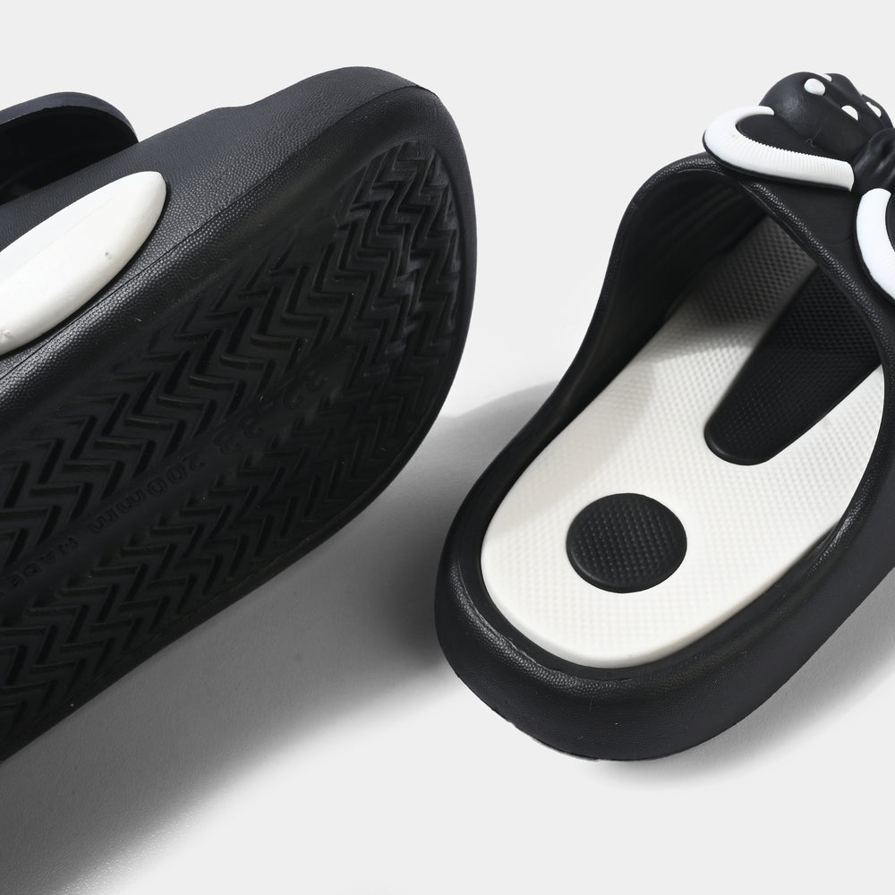 Girls Slipper G68-BLACK