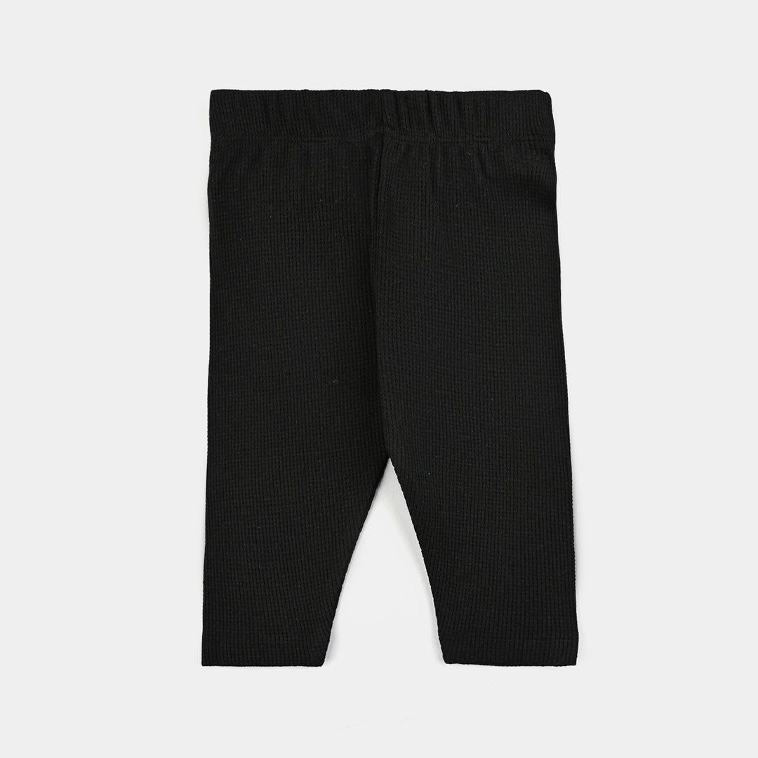 Infant Unisex Thermal Inner Wear Suit - Black