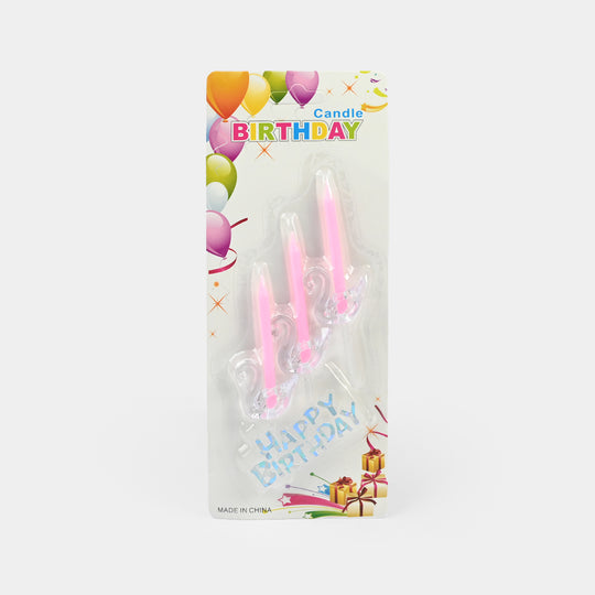 HBD Cake Topper Candles | 3Pcs