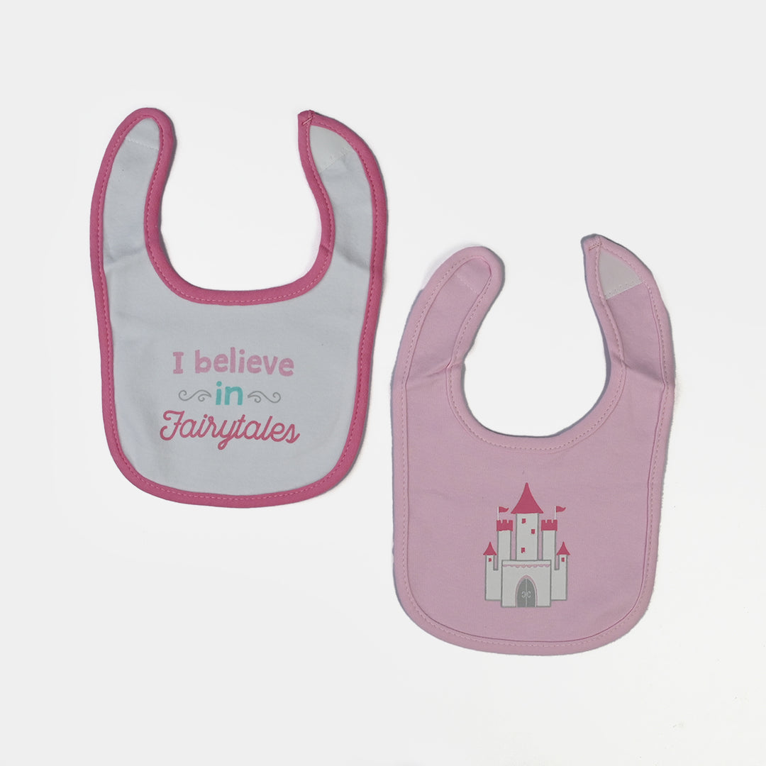 Baby Bibs & Booties Set | 3 Pcs