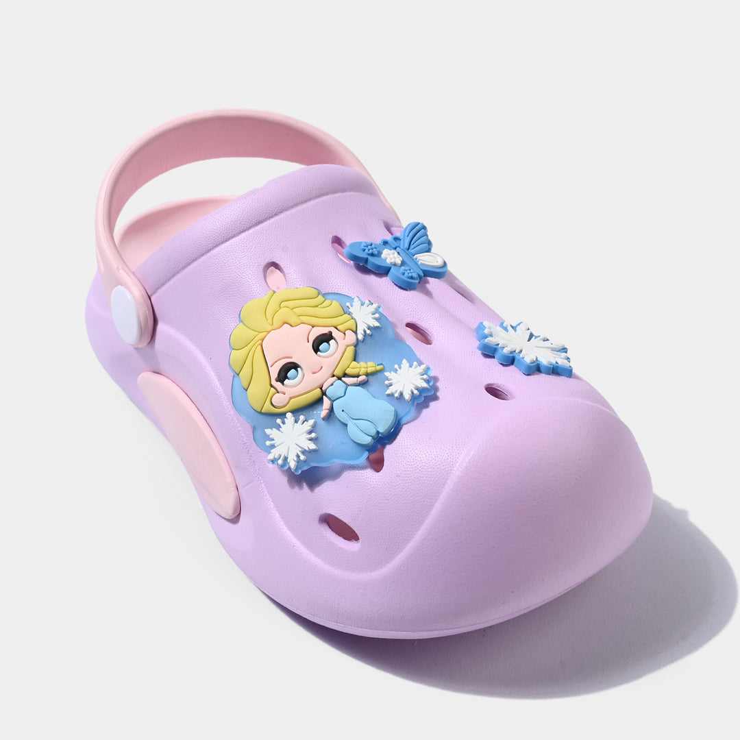 Girls Clogs 3503-2-Purple