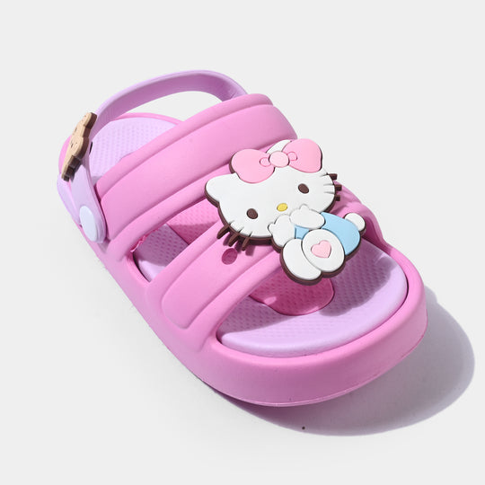 Girls Clogs 008-Y48-Fuchsia