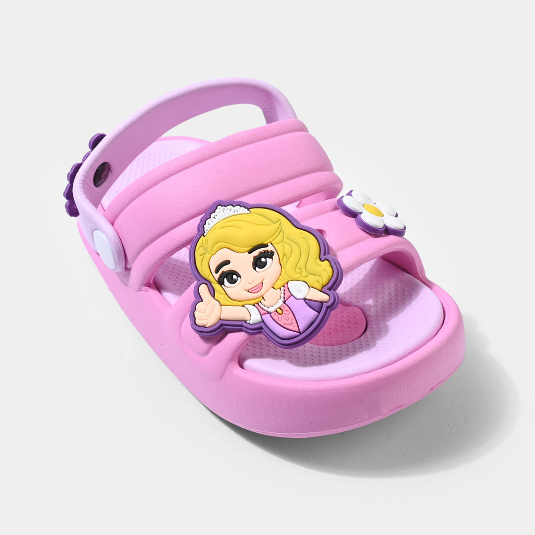 Girls Clogs 008-Y49-Fuchsia