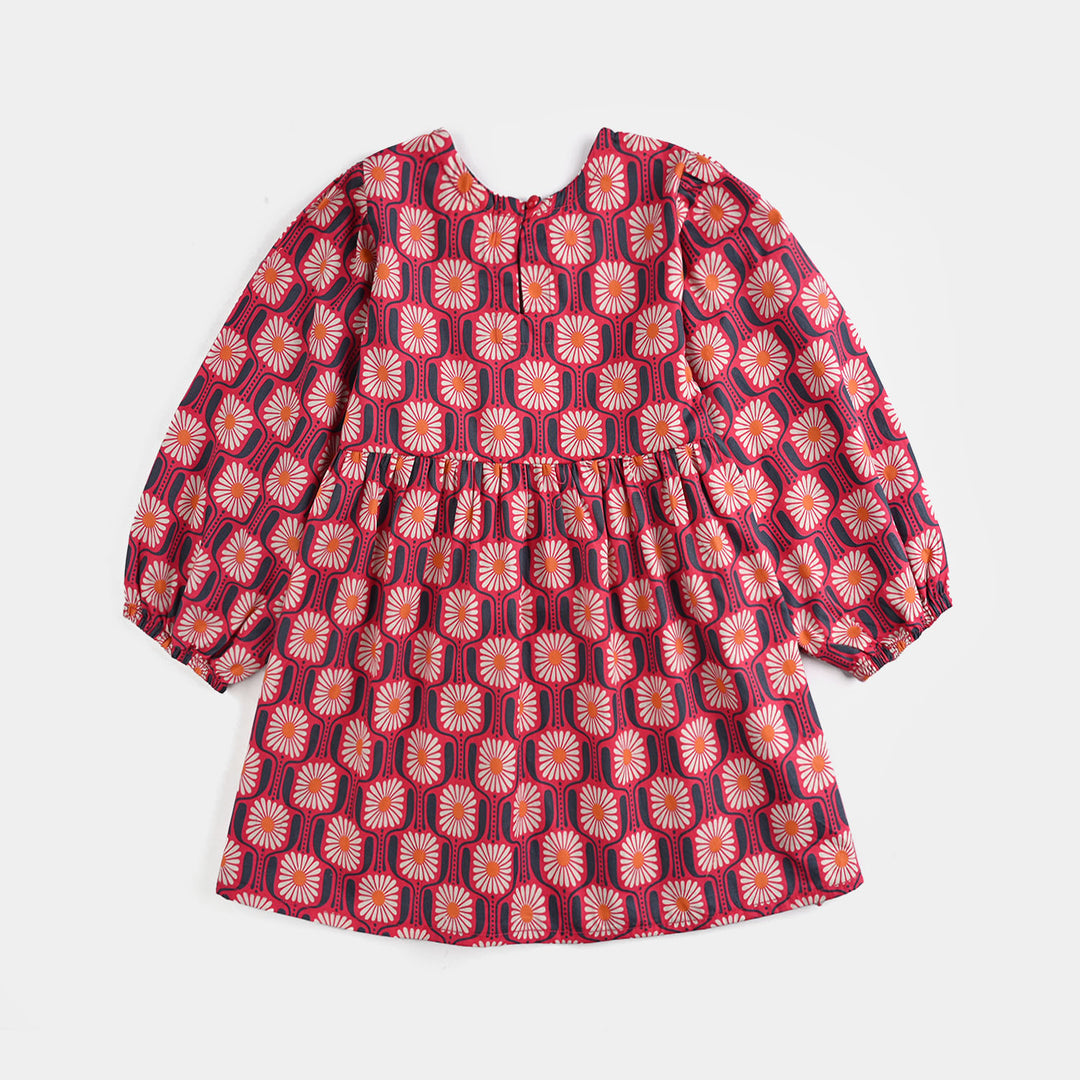 Girls Cotton Co-Ord Set - Pink