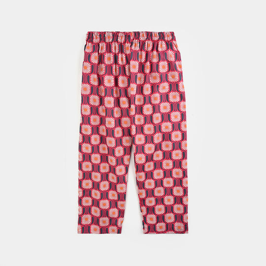 Girls Cotton Co-Ord Set - Pink