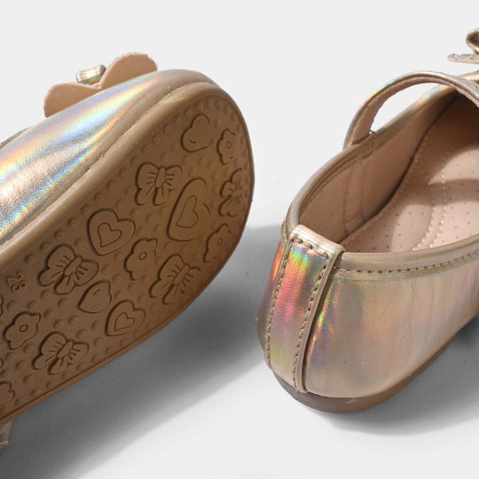 Girls Pumps 11-122-GOLDEN