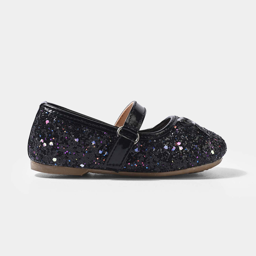 Girls Pumps 11-125-BLACK