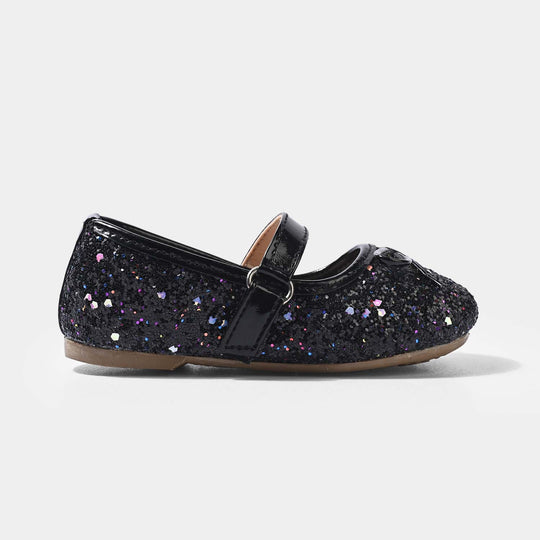 Girls Pumps 11-125-BLACK