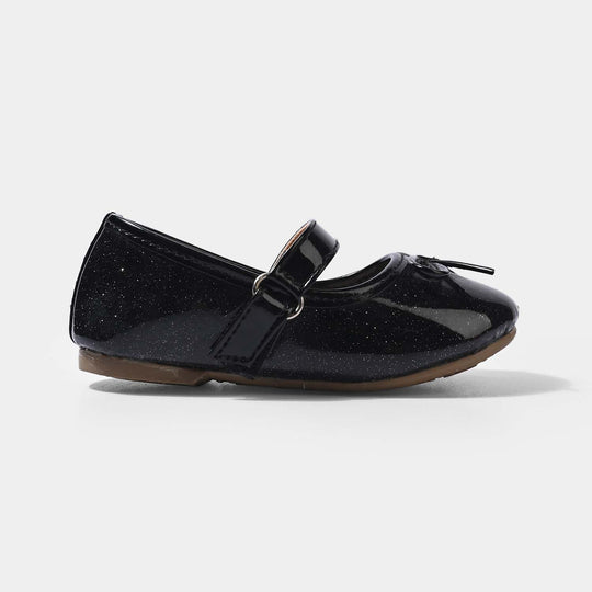 Girls Pumps 11-128-BLACK