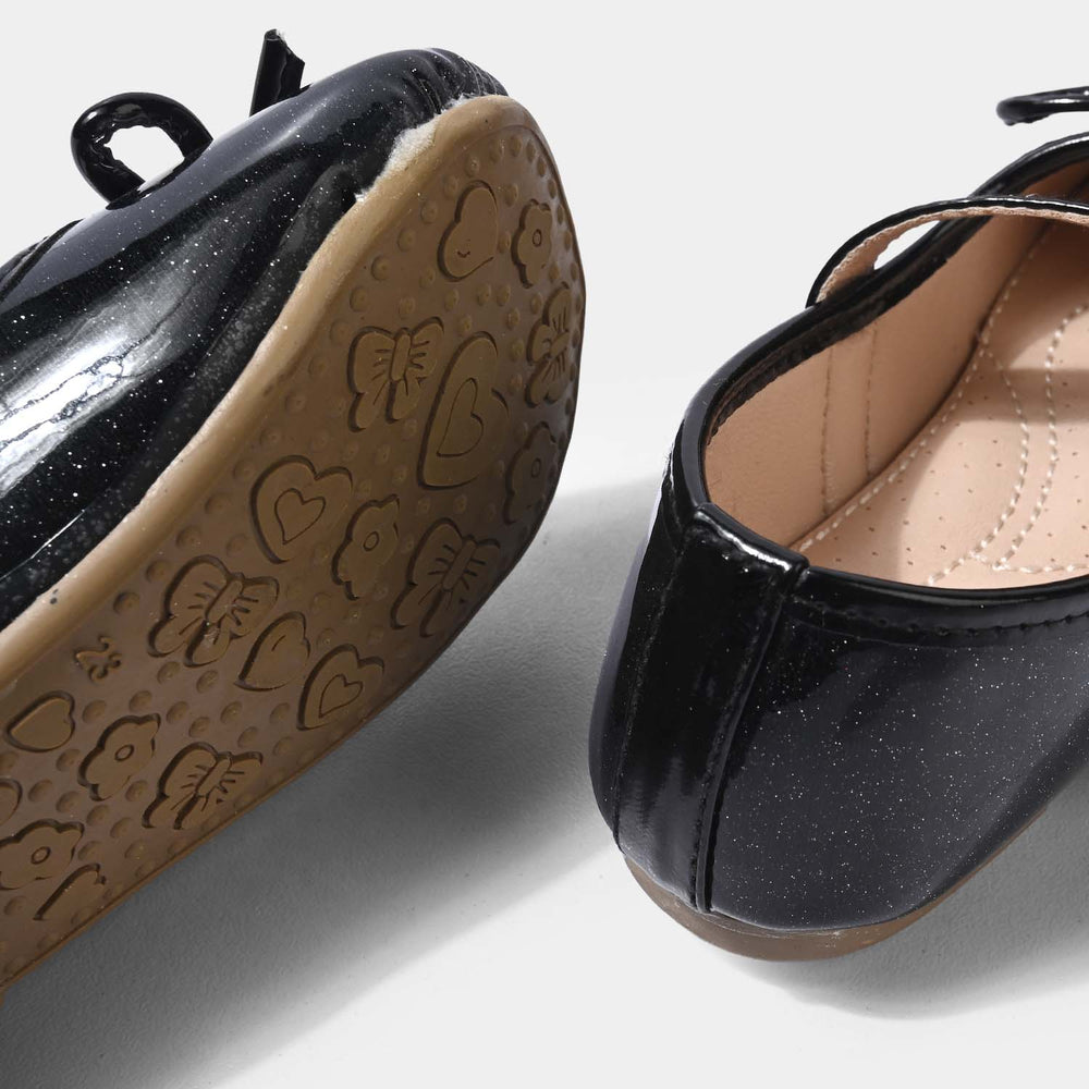 Girls Pumps 11-128-BLACK