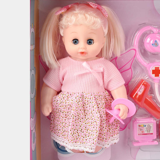 Cute Doll Set with Playful Accessories
