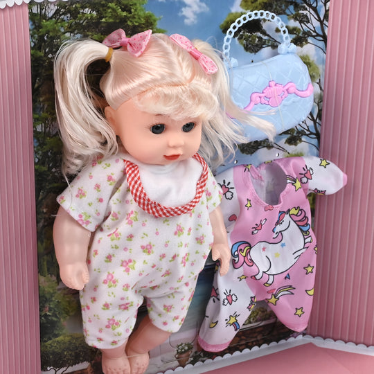 Cute Doll Set with Playful Accessories