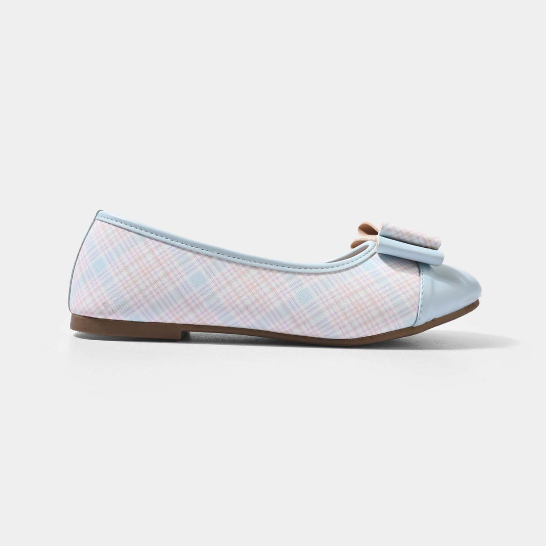 Girls Pumps 11-120-BLUE