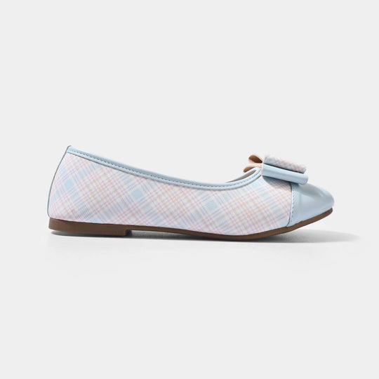 Girls Pumps 11-120-BLUE