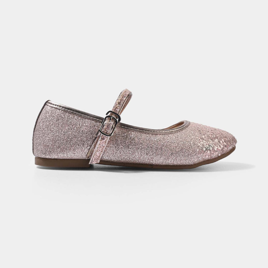 Girls Pumps 1348-CHAMPAGNE