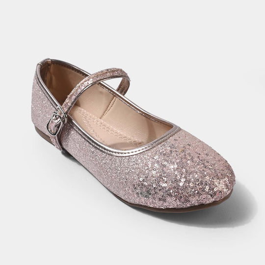 Girls Pumps 1348-CHAMPAGNE