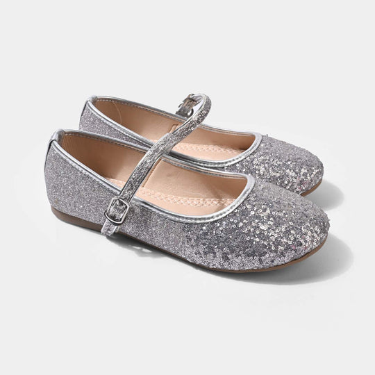 Girls Pumps 1348-GREY