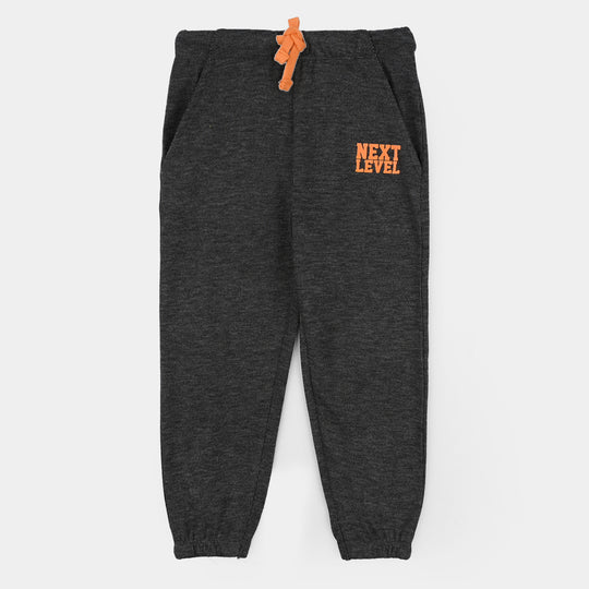 Boys Cotton Interlock Pajama (Next Level) - BLACK