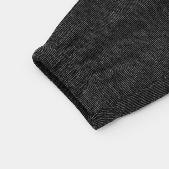 Boys Cotton Interlock Pajama (Next Level) - BLACK