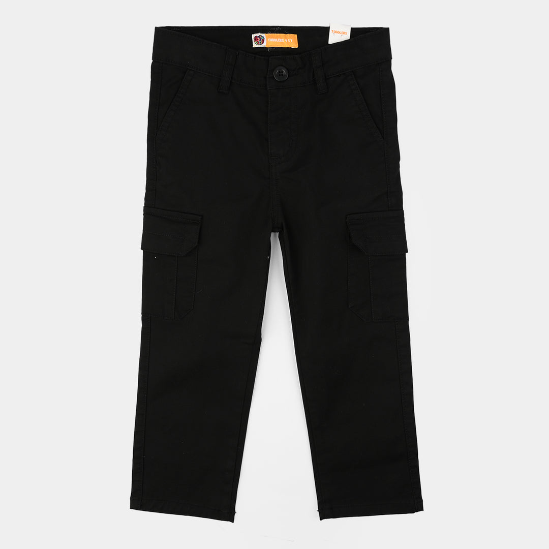 Boys Twill Pants Gauge - BLACK